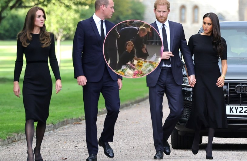 Księżna Kate, William, Harry i Meghan /WPA Pool / Pool /Getty Images