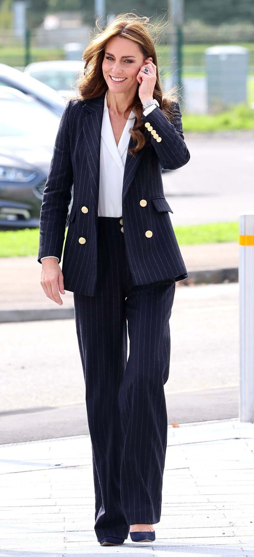 Księżna Kate wybiera bardzo biznesowe stylizacje /Chris Jackson /Getty Images