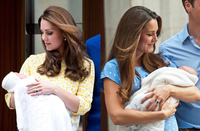 Księżna Kate z dziećmi tuż po porodzie! /- /East News