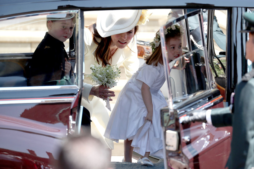 Księżna Kate z dziećmi /Jane Barlow / PA Images / Forum /Agencja FORUM