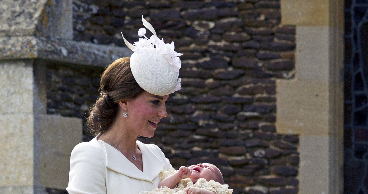 Księżna Kate z małą Charlotte /Chris Jackson /Getty Images