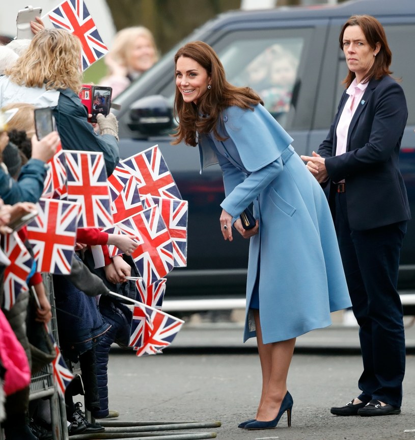 Księżna Kate z ochroną /Max Mumby/Indigo /Getty Images