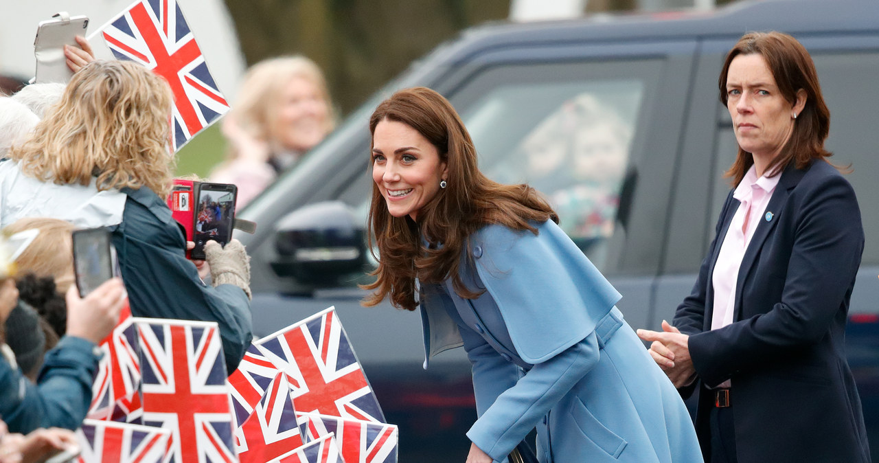 Księżna Kate z ochroną /Max Mumby/Indigo /Getty Images