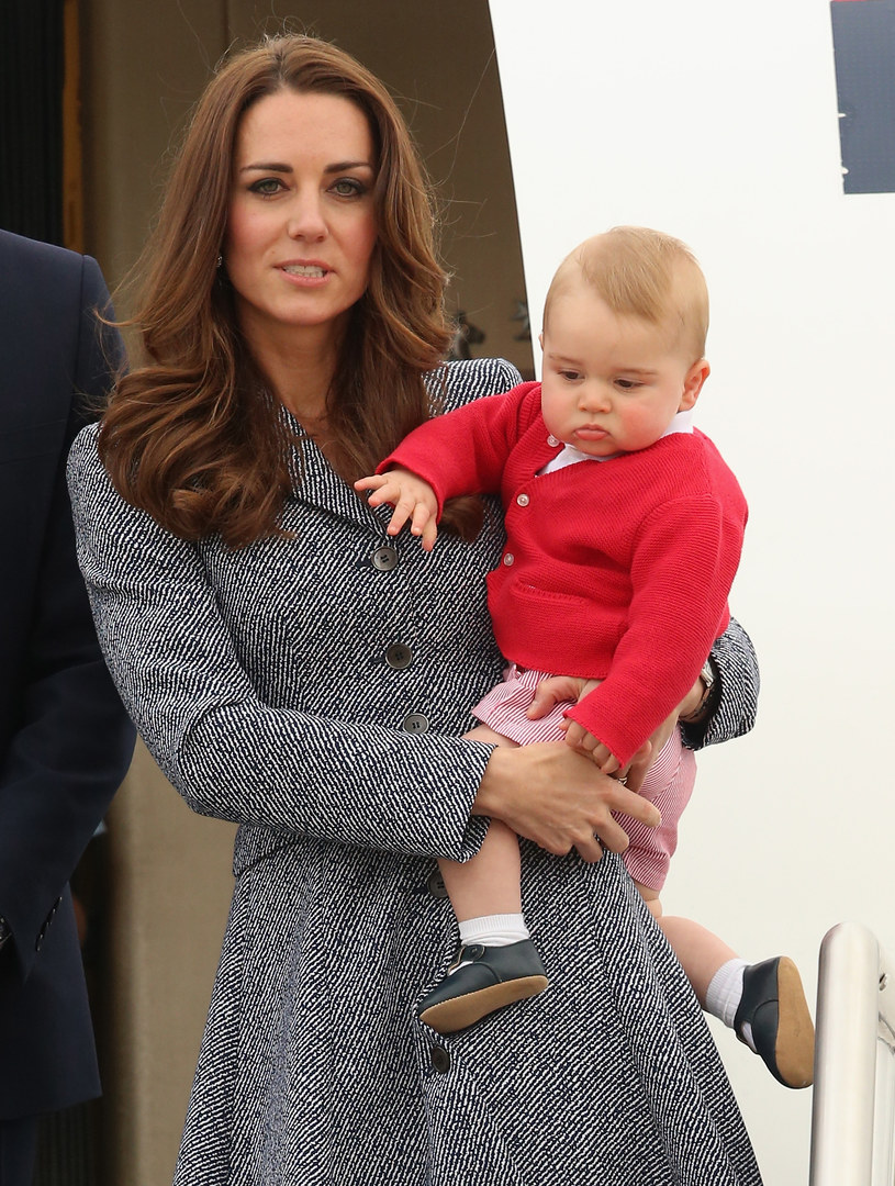 Księżna Kate z synem /Chris Jackson /Getty Images