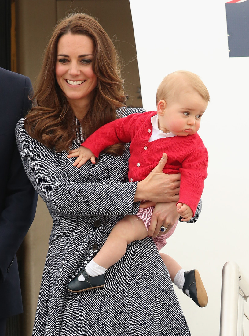 Księżna Kate z synkiem /Chris Jackson /Getty Images