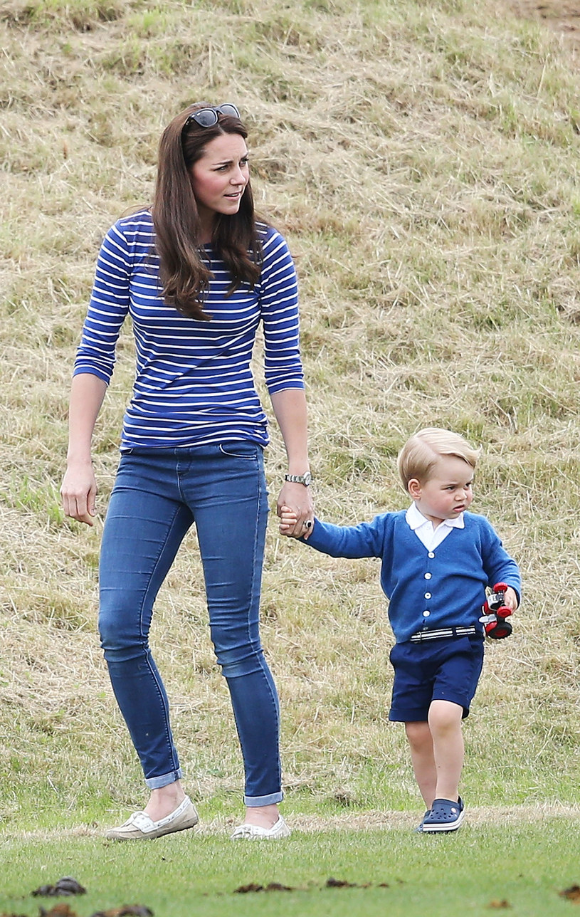 Księżna Kate z synkiem /Chris Jackson /Getty Images