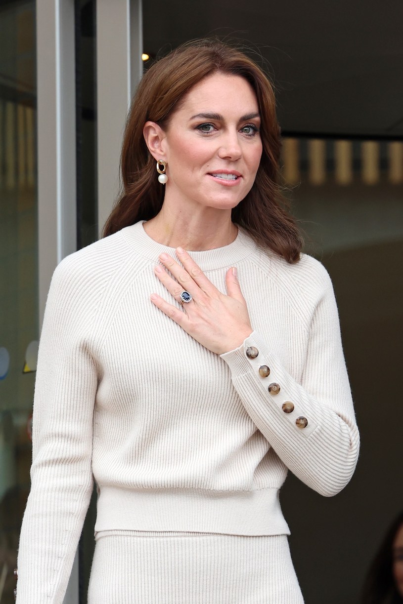 Księżna Kate zna zasady wykorzystywania kolorów w modzie /Chris Jackson / Staff  /Getty Images