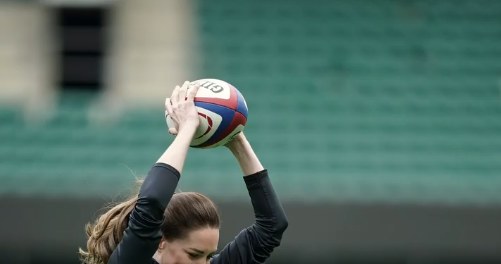 Księżna Kate została patronką Związku Futbolu Rugby i  Ligi Futbolu Rugby /Instagram