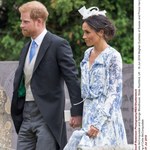 Księżna Meghan i książę Harry na ślubie kuzynki. Było o krok od wpadki!