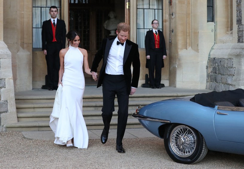 Księżna Meghan i książę Harry pobrali się 19 maja 2018 roku, fot. i-Images / Pool/EAST NEWS /East News