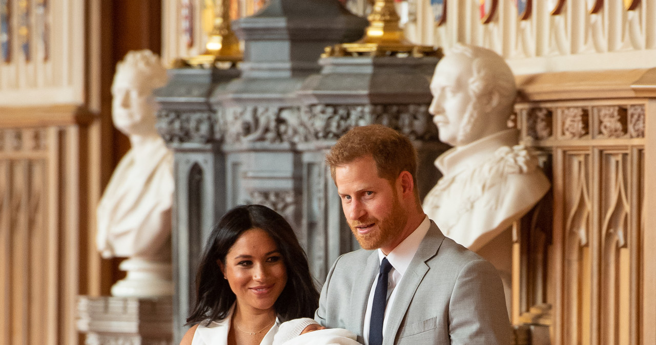 Księżna Meghan i książę Harry z małym Archiem /Pool /Getty Images