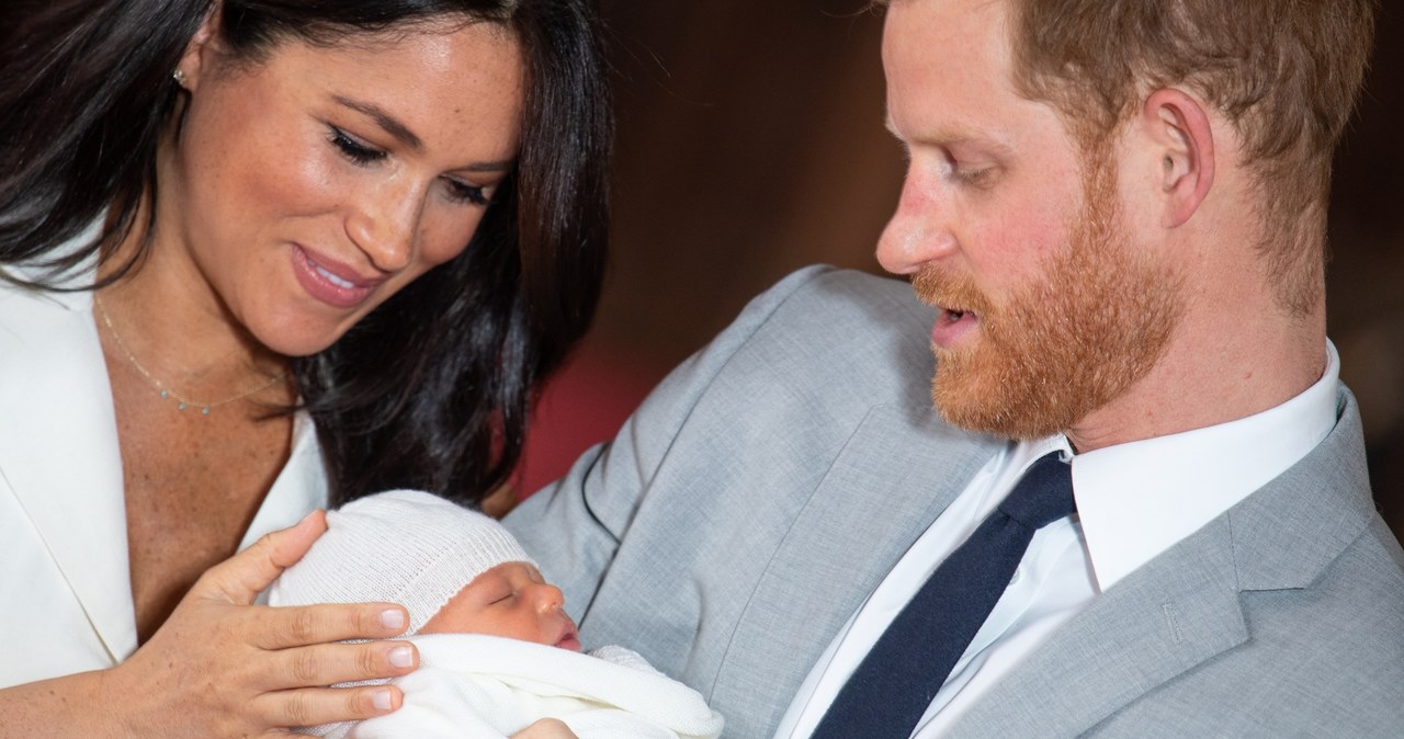 Księżna Meghan i książę Harry z synem Archie Harrison Mountbatten-Windsor, fot. Dominic Lipinski - WPA Pool /Getty Images