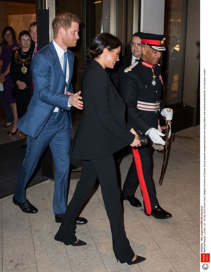 Księżna Meghan i książę Harry /Rex Features /East News