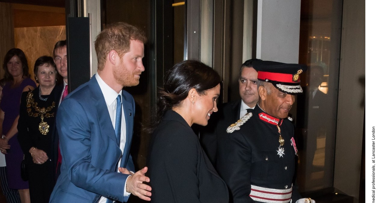 Księżna Meghan i książę Harry /Rex Features /East News