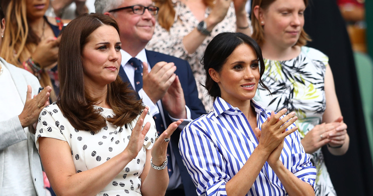 Księżna Meghan, księżna Kate /Michael Steele /Getty Images