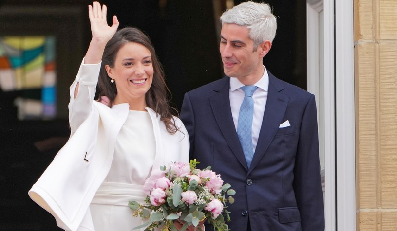 Księżniczka Aleksandra z Luksemburga i jej maż Nicolas Bagory /Getty Images