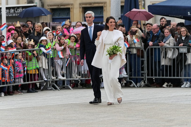 Księżniczka Aleksandra z Luksemburga i jej maż Nicolas Bagory /Getty Images