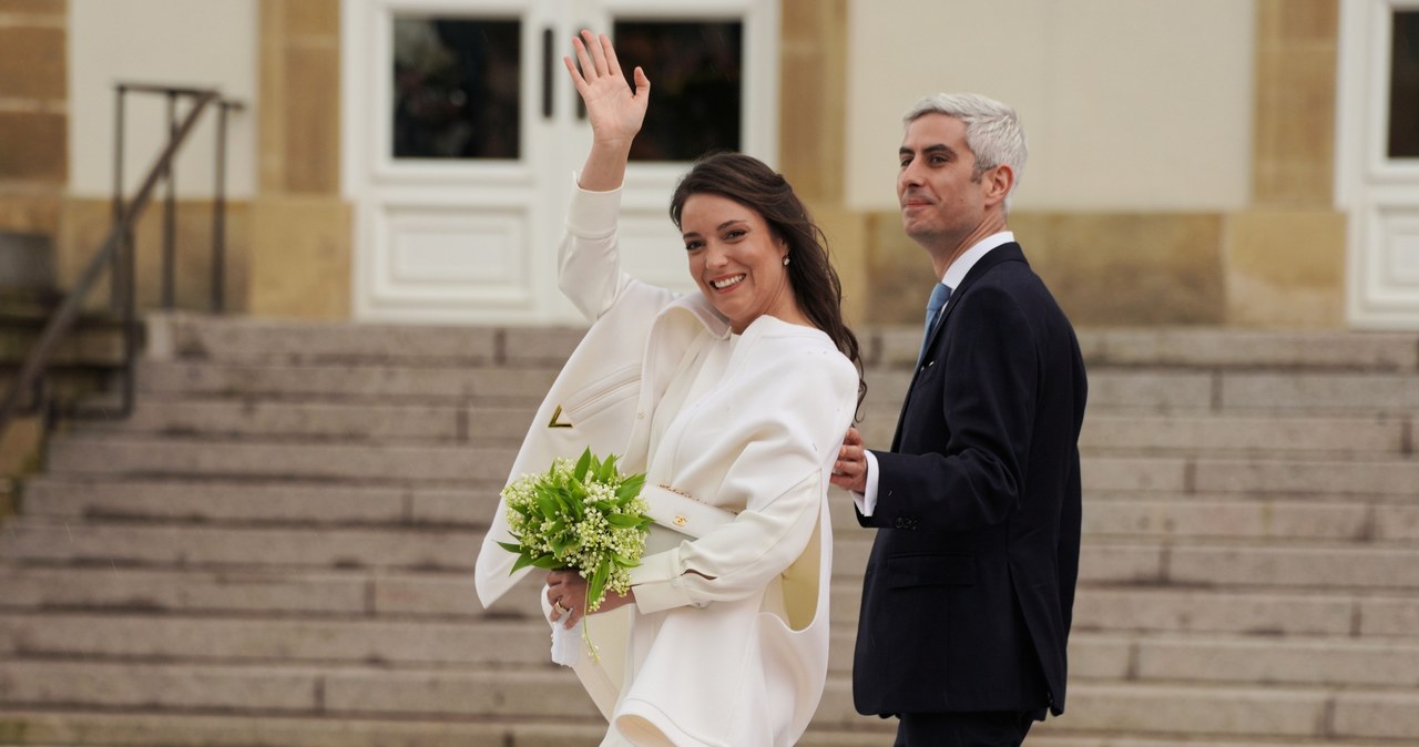 Księżniczka Aleksandra z Luksemburga i jej maż Nicolas Bagory /Getty Images