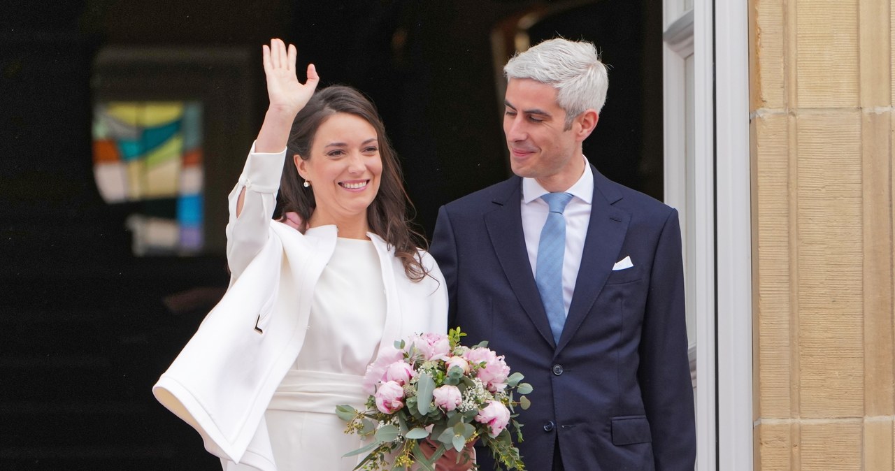 Księżniczka Aleksandra z Luksemburga i jej maż Nicolas Bagory /Getty Images