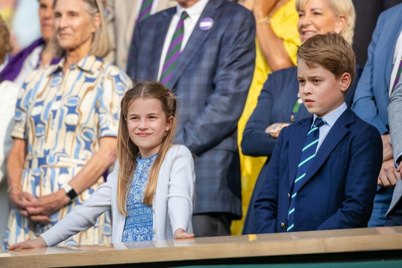 Księżniczka Charlotte i książę George na Wimbledonie. Oto jak się zachowali