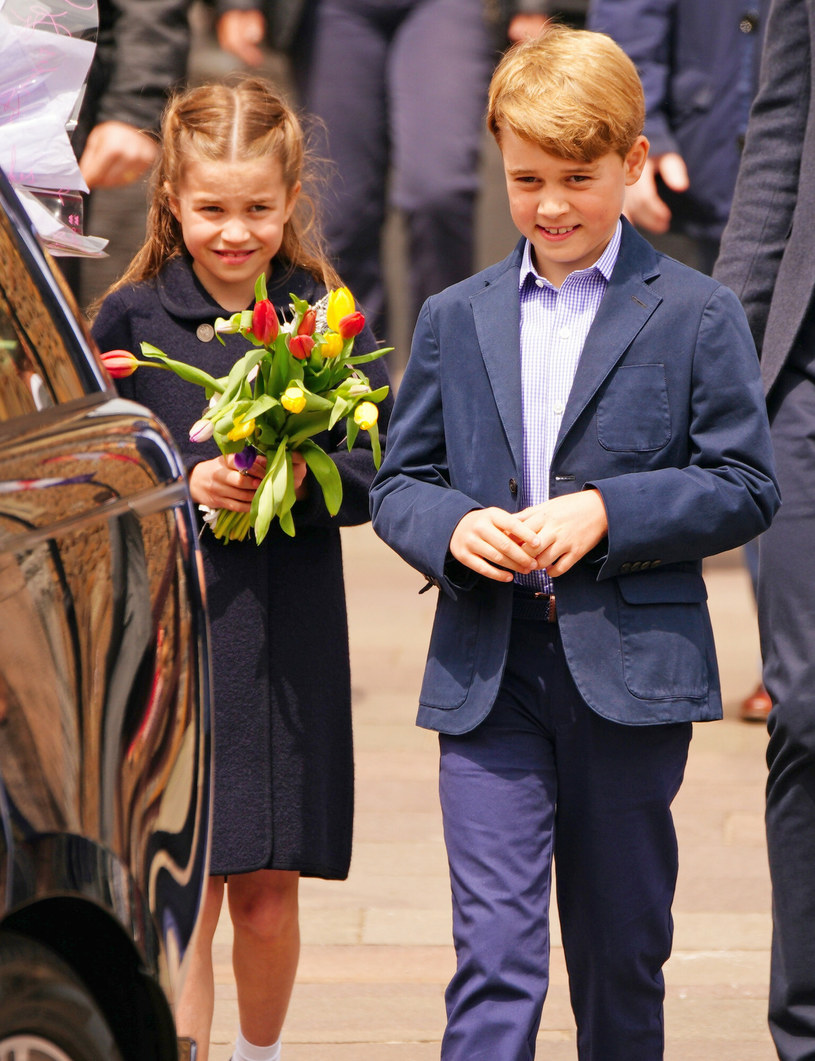 Księżniczka Charlotte i książę George /Ben Birchall/Press Association/East News /East News