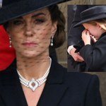 Księżniczka Charlotte zalała się łzami na pogrzebie królowej. Księżna Kate nie mogła jej uspokoić