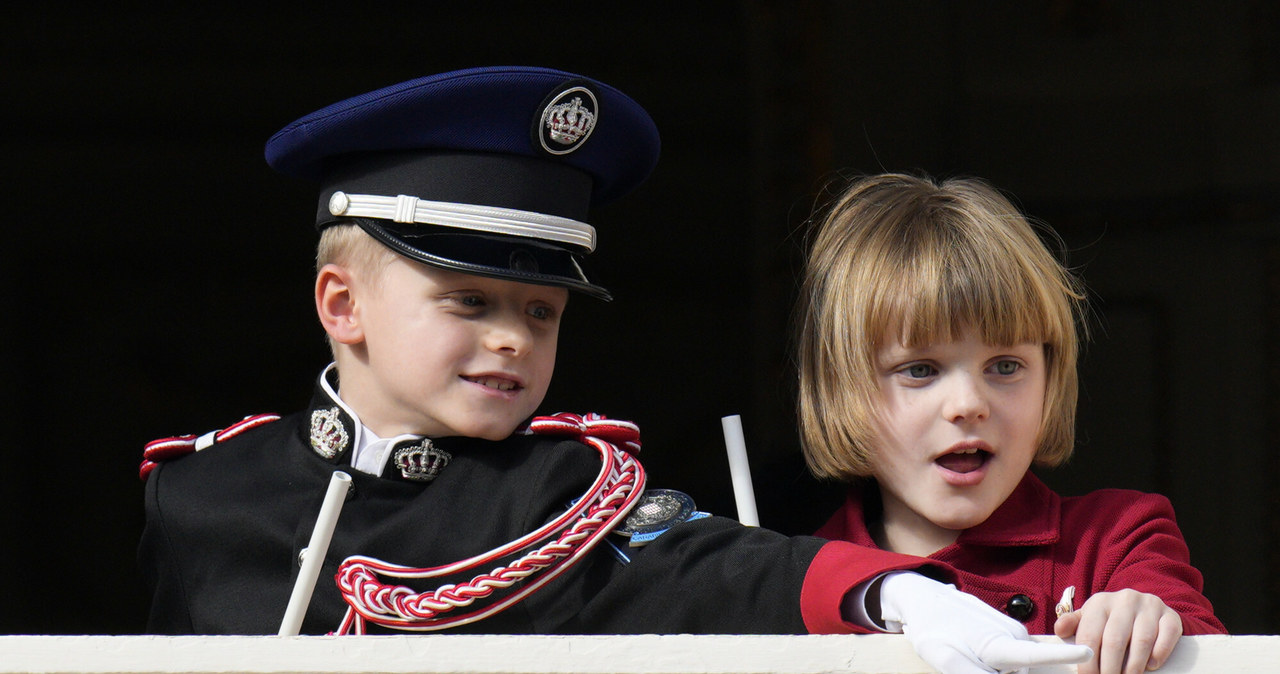 Księżniczka Gabriella i książę Jacques Grimaldi /Daniel Cole/Associated Press /East News