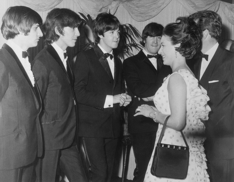 Księżniczka Małgorzata spotyka The Beatles /Getty Images