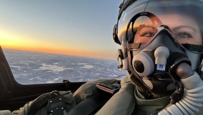 Księżniczka Wiktoria na pokładzie Gripena. Następczyni tronu poznała tajemnice obrony Szwecji