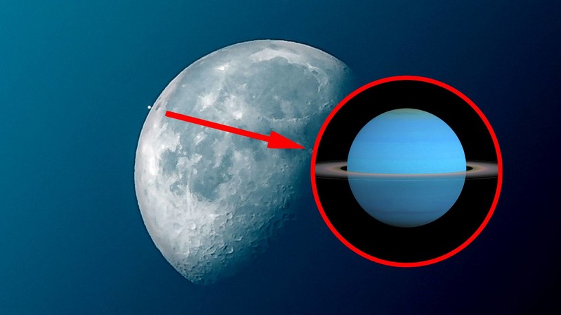 Księżyc zasłoni Urana już niebawem. /pexels /123RF/PICSEL