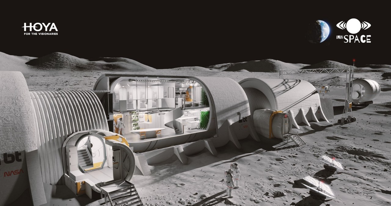 Księżycowa baza Xors od polskiego Innspace /Innspace /materiały prasowe