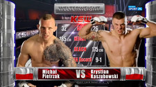 KSW 59. Krystian Kaszubowski - Michał Pietrzak. Skrót walki (POLSAT SPORT). Wideo