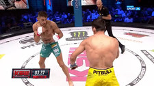 KSW 62. Andrzej Grzebyk - Marius Zaromskis II - SKRÓT WALKI. WIDEO (POLSAT SPORT)