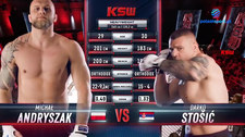 KSW 63. Darko Stosić - Michał Andryszak - skrót walki. WIDEO (Polsat Sport)