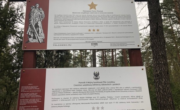 Kto i po co wymienił tablicę na cmentarzu w Leszkowie? Sprawą zajmuje się policja