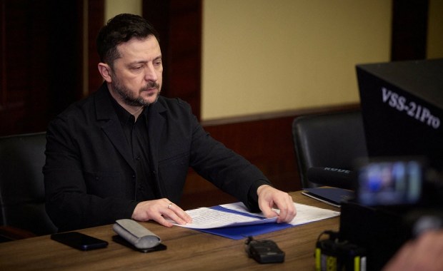 Kto odwiedził Zełenskiego w Kijowie? Moskwa potwierdza - "wielu go zna"