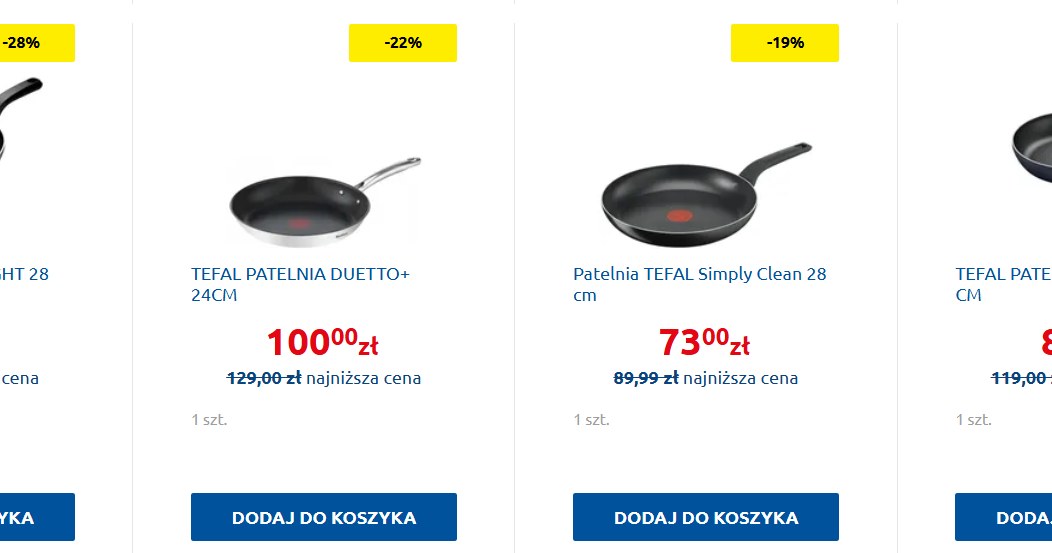 Kto pierwszy, ten lepszy! Patelnie Tefal w Carrefour za pół ceny tylko przez 3 dni! /Carrefour Polska /INTERIA.PL