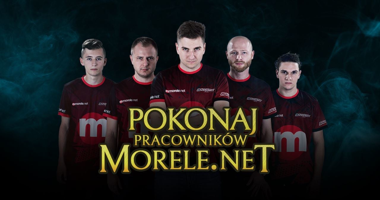 Kto pokona ekipę morele.net? /materiały prasowe