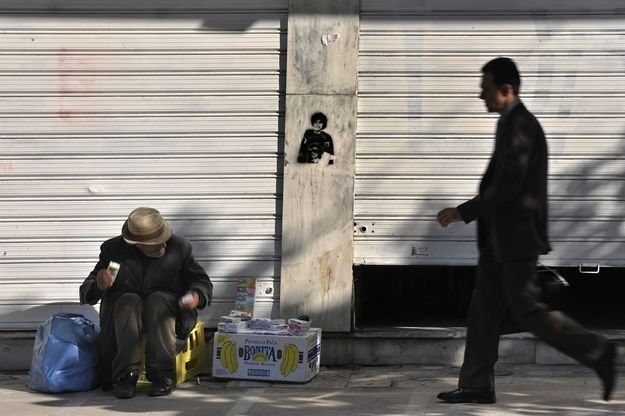 Kto ucierpi na Greckich bankach?  Austria, Niemcy i Węgry /AFP