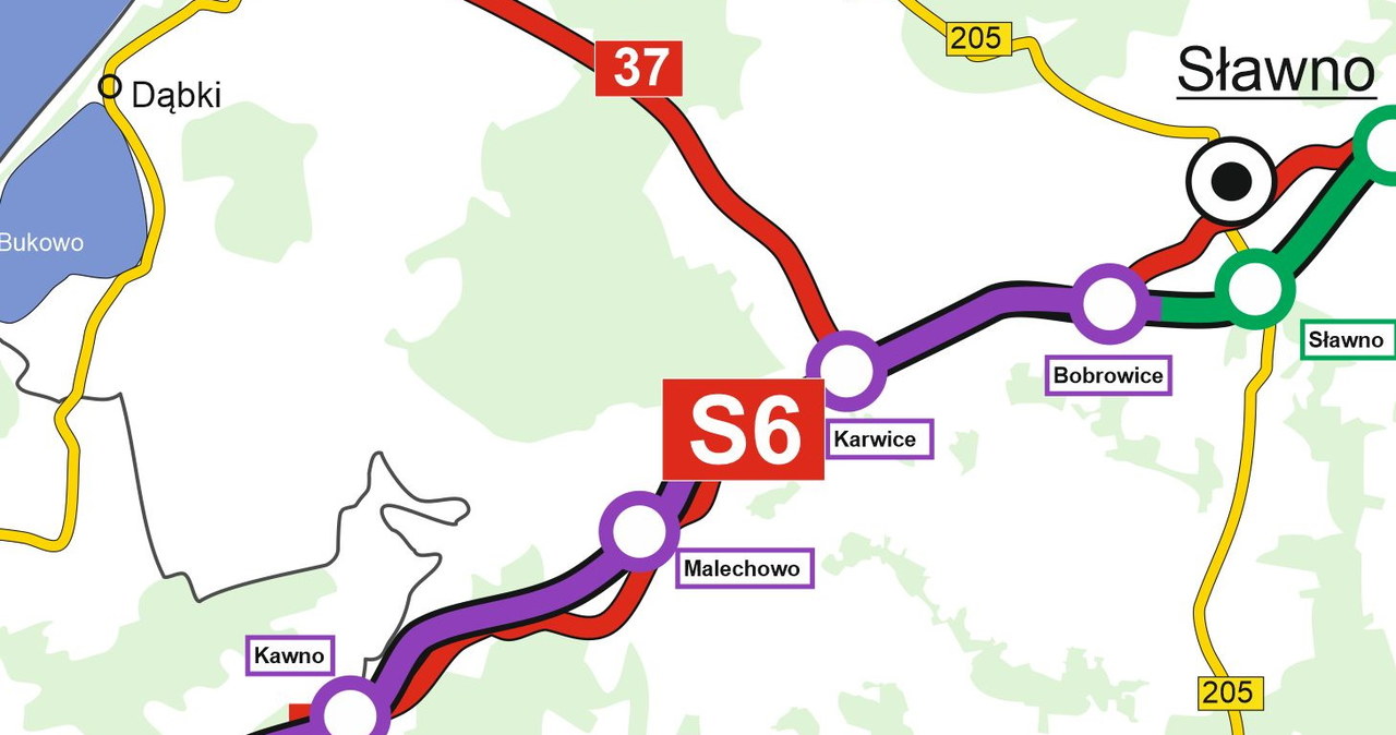 Kto wybuduje drogę S6 pod Koszalinem? /GDDKiA