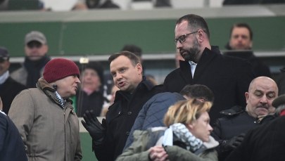 "Kto wygrał mecz?!", czyli Andrzej Duda w szatni Legii Warszawa