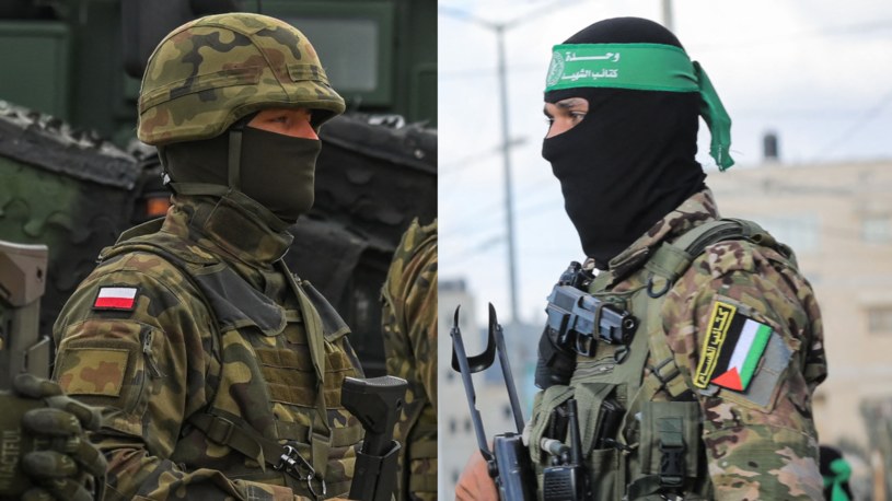 Kto wygrałby w starciu Polski i Hamasu? /ARTUR WIDAK/ NurPhoto/ NurPhoto via AFP /AFP