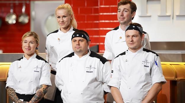 Kto z tej piątki znajdzie się w półfinale "Hell's Kitchen"? /Polsat