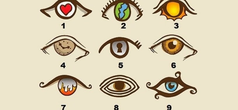 Które oko z dziewięciu najbardziej do ciebie przemawia? Podąż za pierwszym wyborem i dowiedz się prawdy o sobie /materiały prasowe