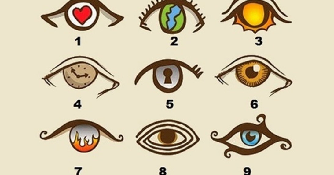Które oko z dziewięciu najbardziej do ciebie przemawia? Podąż za pierwszym wyborem i dowiedz się prawdy o sobie /materiały prasowe