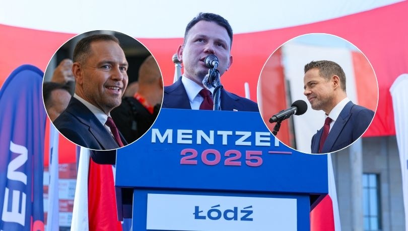 Którego z kandydatów poprą w II turze wyborcy Sławomira Mentzena? /Marian Zubrzycki, Darek Delmanowicz, Leszek Szymański,  /PAP