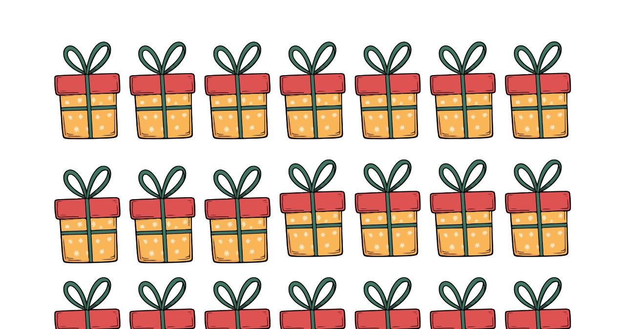 ​Który prezent jest inny? Tylko bystre oko wypatrzy różnicę /Materiały własne /INTERIA.PL