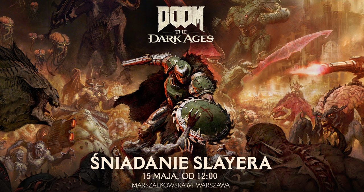 Ktoś chętny na śniadanie z Doom Slayerem? /materiały prasowe