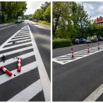Ktoś w nocy wyciął słupki na drodze. Ostre oświadczenie urzędników