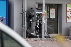 Ktoś wysadził bankomat w Kielcach